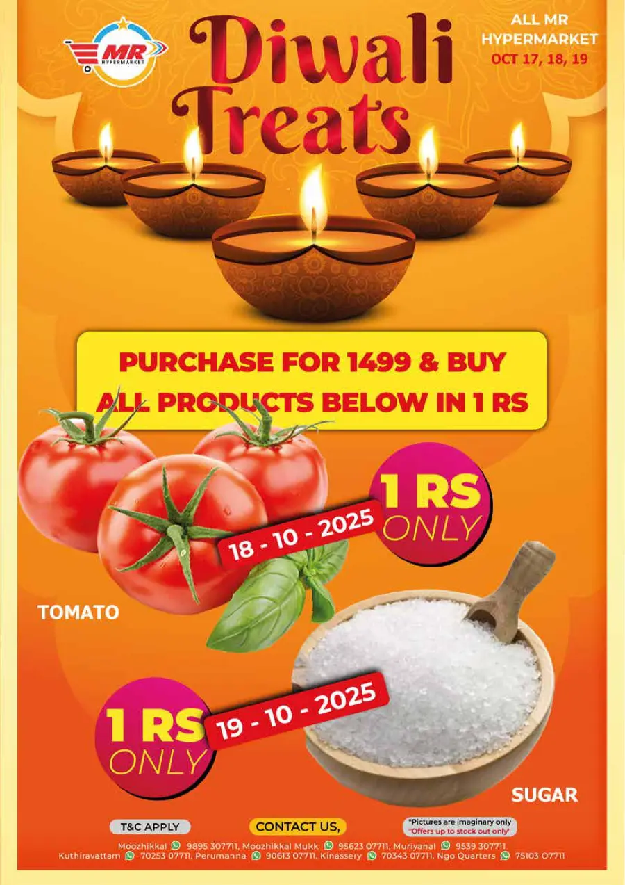 Fresh Deals In MR Hypermarket Calicut